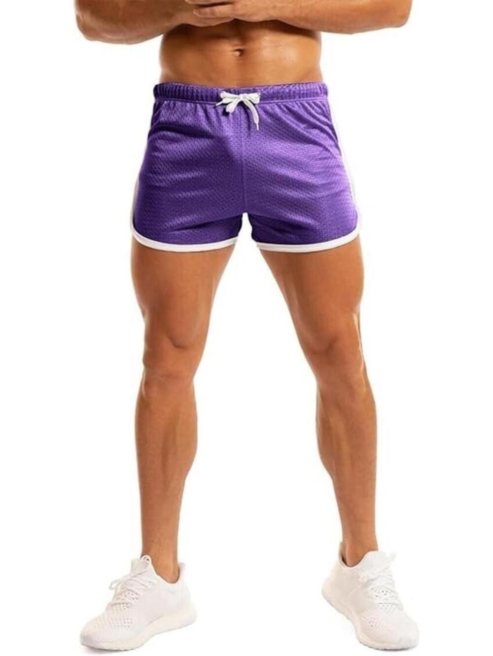 AIMPACT Men's Shorts 3 inch Retro Workout Running Gym Shorts
